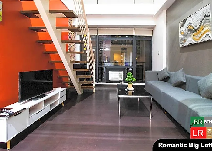 호텔 Amazing Loft Big 1br Romantic Gramercy Makati 2214 4*