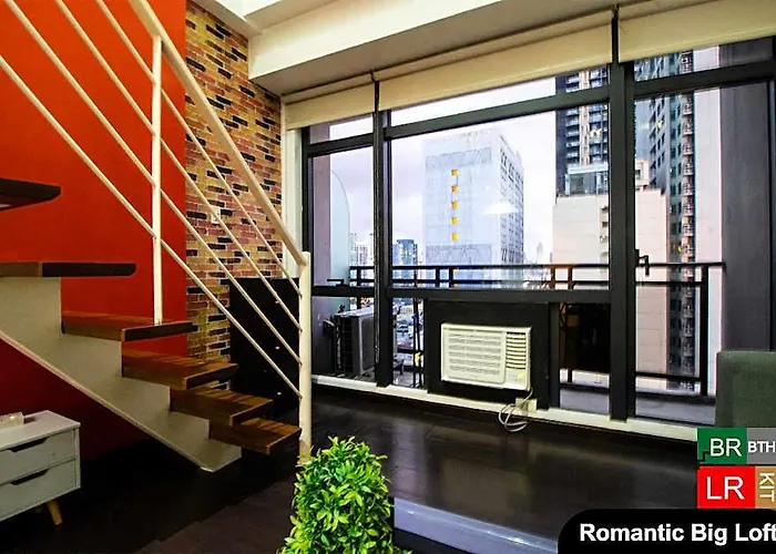 Amazing Loft Big 1br Romantic Gramercy Makati 2214 마닐라