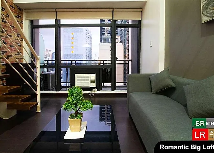 Amazing Loft Big 1br Romantic Gramercy Makati 2214 호텔 4*